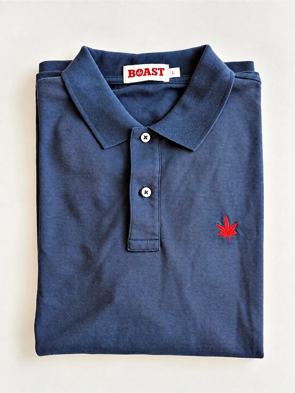 BOAST 1983 Classic Pique Polo Men's Blue